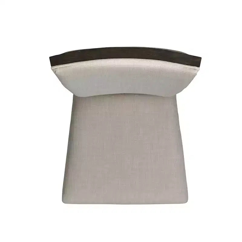 Juego de comedor Jasper extensible de 7 piezas y seis sillas laterales tapizadas nogal tostado - Picket House Furnishings