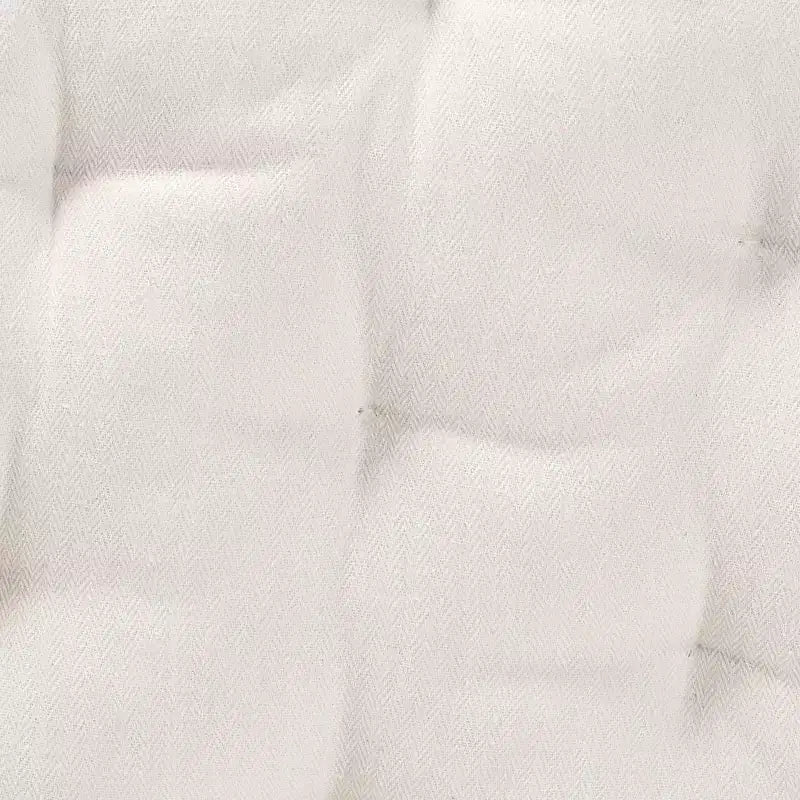 Bali & Pari Ediva Sillón decorativo de ratán natural tipo pavo real, blanco: Tapizado de poliéster, no requiere montaje