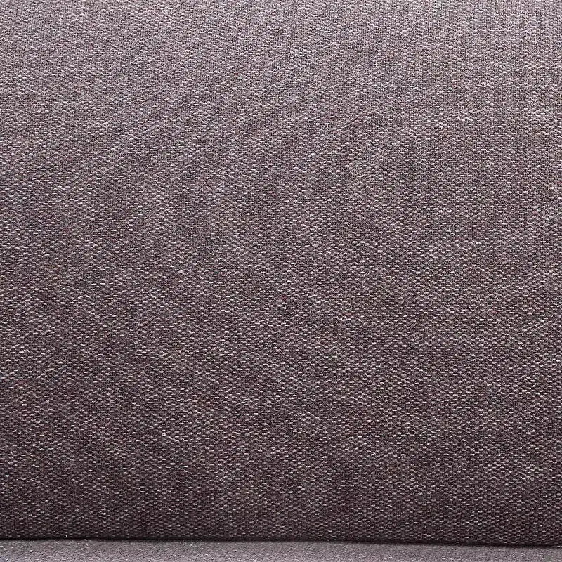 Sofá Dalya de 78" de Lino Gris - Acme Furniture: Tapicería de Terciopelo, Incluye 2 Cojines Decorativos