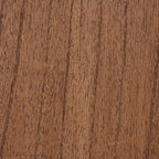 bali & pari Holitz Bayur Wood Mesita de noche nogal/marrón claro: 21.7" de alto, no requiere montaje