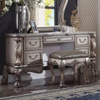 Tocador Dresden de 63" blanco hueso antiguo - Acme Furniture
