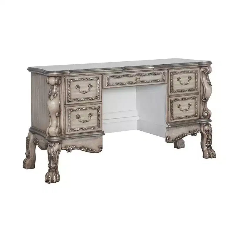 Tocador Dresden de 63" blanco hueso antiguo - Acme Furniture