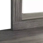 Juego de dormitorio de 6 piezas King Montauk Panel Gris - Picket House Furnishings: Incluye cómoda, sinfonier y mesita de noche