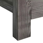 Juego de dormitorio de 6 piezas King Montauk Panel Gris - Picket House Furnishings: Incluye cómoda, sinfonier y mesita de noche