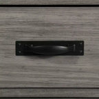 Juego de dormitorio de 6 piezas King Montauk Panel Gris - Picket House Furnishings: Incluye cómoda, sinfonier y mesita de noche
