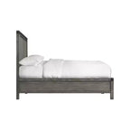 Juego de dormitorio de 6 piezas King Montauk Panel Gris - Picket House Furnishings: Incluye cómoda, sinfonier y mesita de noche
