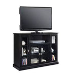 Breighton Home Mueble para TV Highboy Summit de 60" con armarios de almacenamiento y estantes negro