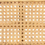 Baxton Studio Septa Banco decorativo de ratán, marrón natural: Muebles de interior, no requiere montaje, limpiar las manchas