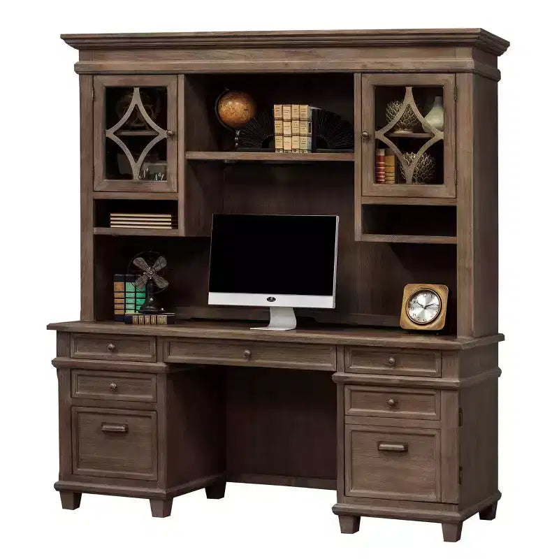 Carson Hutch Top Marrón - Martin Furniture
