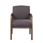 Sillón para invitados con brazos gris - Boss Office Products