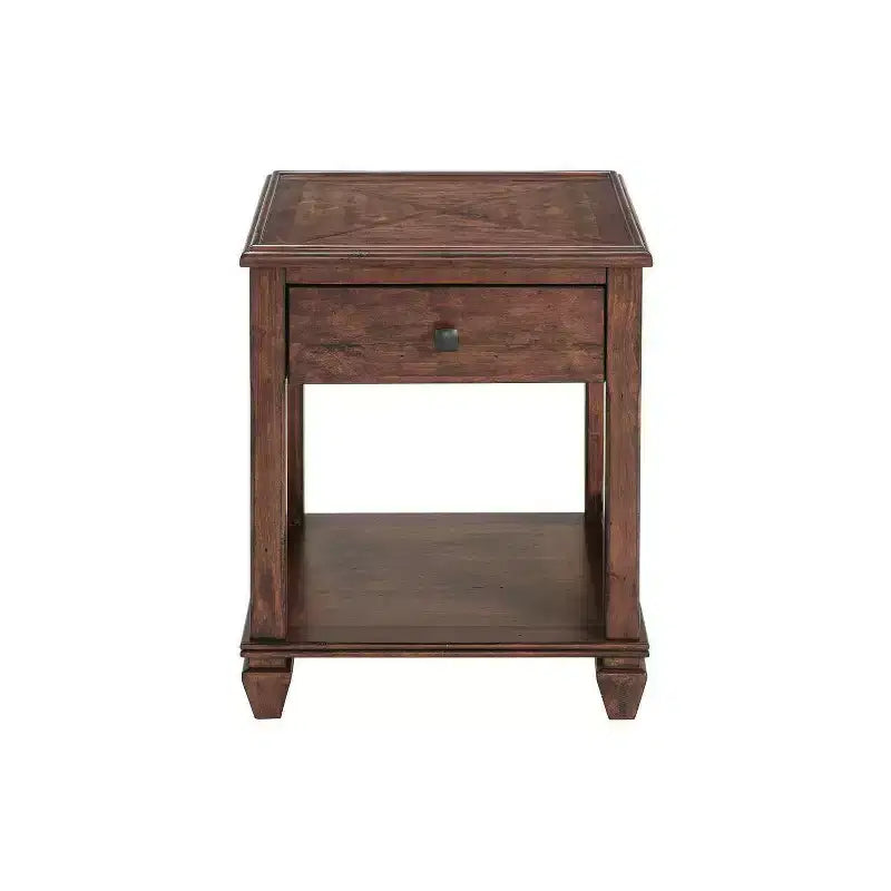 Juego de sala Bridgton de 3 piezas de madera de Alaterre Furniture: Muebles de pino, Tinte de cerezo