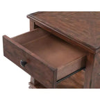 Juego de sala Bridgton de 3 piezas de madera de Alaterre Furniture: Muebles de pino, Tinte de cerezo