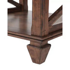 Juego de sala Bridgton de 3 piezas de madera de Alaterre Furniture: Muebles de pino, Tinte de cerezo