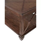 Juego de sala Bridgton de 3 piezas de madera de Alaterre Furniture: Muebles de pino, Tinte de cerezo