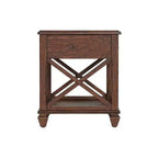 Juego de sala Bridgton de 3 piezas de madera de Alaterre Furniture: Muebles de pino, Tinte de cerezo