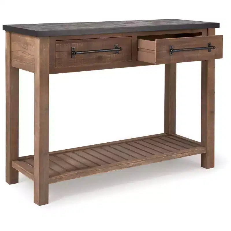Mesa consola Eugene color café - ClickDecor