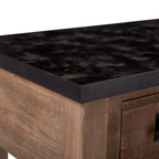 Mesa consola Eugene color café - ClickDecor