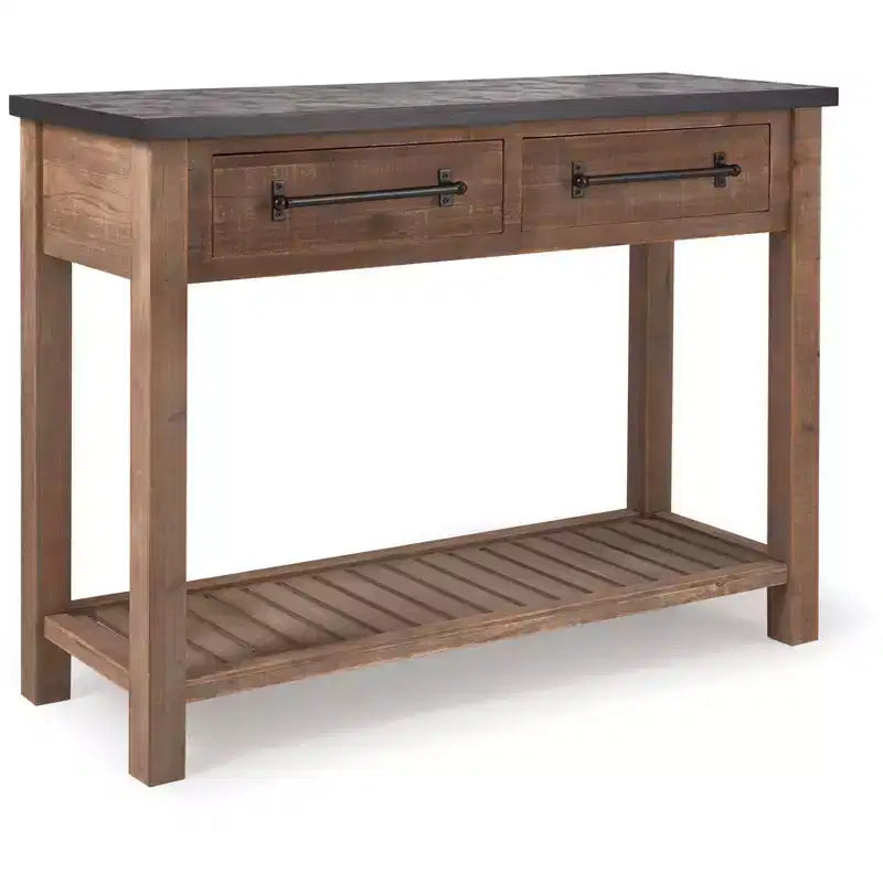 Mesa consola Eugene color café - ClickDecor