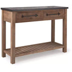 Mesa consola Eugene color café - ClickDecor