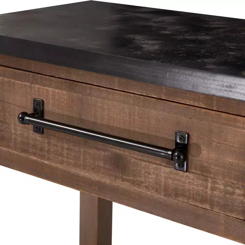 Mesa consola Eugene color café - ClickDecor