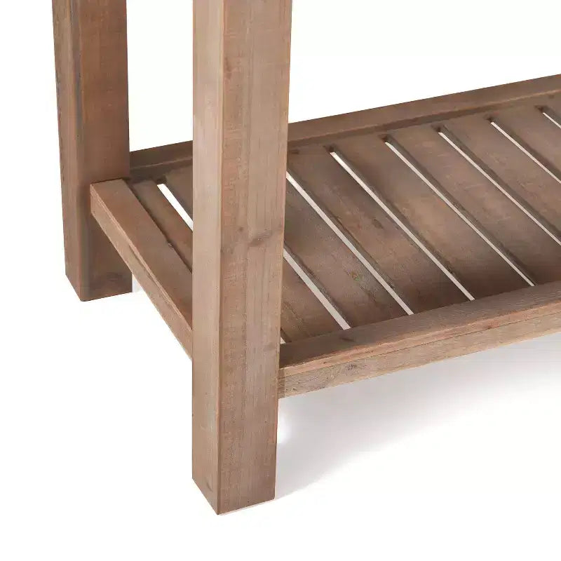 Mesa consola Eugene color café - ClickDecor