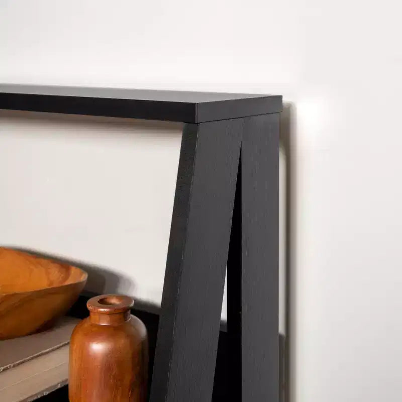 Estantería de escalera de 4 estantes de madera de transición Thatcher 55 - Saracina Home