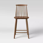 Taburete de bar alto Harwich Windsor con respaldo y reposapiés - Threshold