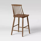 Taburete de bar alto Harwich Windsor con respaldo y reposapiés - Threshold