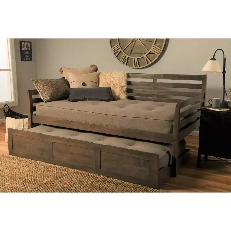 Marco de cama nido Yorkville Trundle solamente - Doble confort