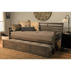 Marco de cama nido Yorkville Trundle solamente - Doble confort