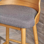 Set de 2 taburetes de bar de estilo moderno de mediados de siglo Kamryn - Christopher Knight Home