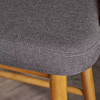 Set de 2 taburetes de bar de estilo moderno de mediados de siglo Kamryn - Christopher Knight Home