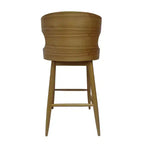 Set de 2 taburetes de bar de estilo moderno de mediados de siglo Kamryn - Christopher Knight Home