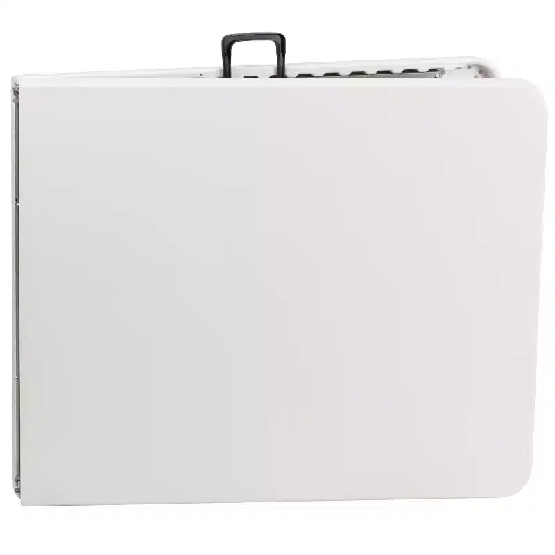Mesa plegable de banquete y eventos de plástico de 6 pies con doble pliegue y asa de transporte Flash Furniture