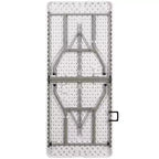 Mesa plegable de banquete y eventos de plástico de 6 pies con doble pliegue y asa de transporte Flash Furniture