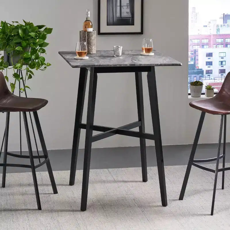 31 Kenilworth Square Mesa de bar moderna - Christopher Knight Home