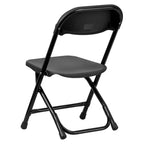 Flash Furniture Paquete de 10 Sillas Plegables de Plástico para Niños