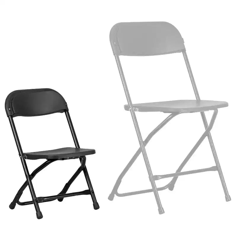 Flash Furniture Paquete de 10 Sillas Plegables de Plástico para Niños
