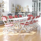 Flash Furniture Paquete de 10 Sillas Plegables de Plástico para Niños