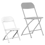 Flash Furniture Paquete de 10 Sillas Plegables de Plástico para Niños
