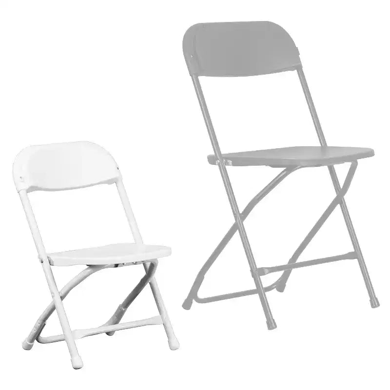 Flash Furniture Paquete de 10 Sillas Plegables de Plástico para Niños