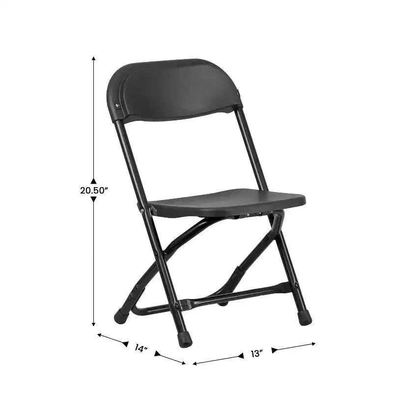 Flash Furniture Paquete de 10 Sillas Plegables de Plástico para Niños