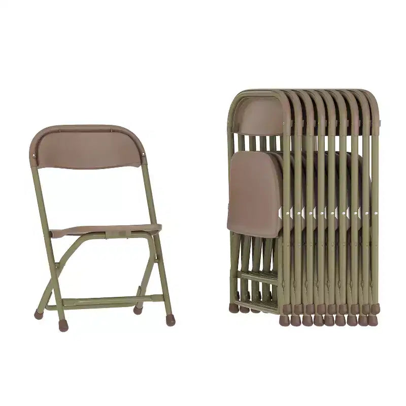 Flash Furniture Paquete de 10 Sillas Plegables de Plástico para Niños