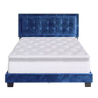 Estructura de cama tapizada con capitoné Tobias Velvet - Eco Dream