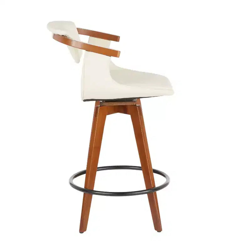 Taburete de bar a la altura de mostrador Oracle Mid-Century Modern - LumiSource
