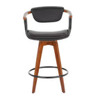 Taburete de bar a la altura de mostrador Oracle Mid-Century Modern - LumiSource