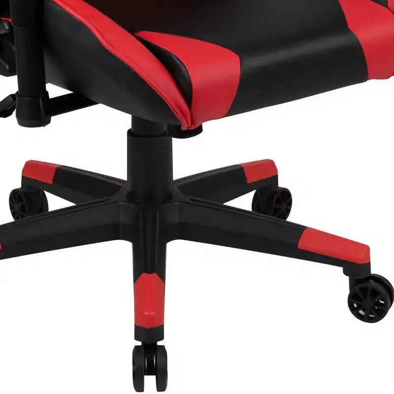 Juego de escritorio para videojuegos y silla reclinable para videojuegos Flash Furniture con portavasos y gancho para auriculares