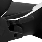 Silla de juego Flash Furniture X30 Silla ergonómica de oficina tipo carreras para computadora con respaldo totalmente reclinable y reposapiés deslizable en LeatherSoft rojo