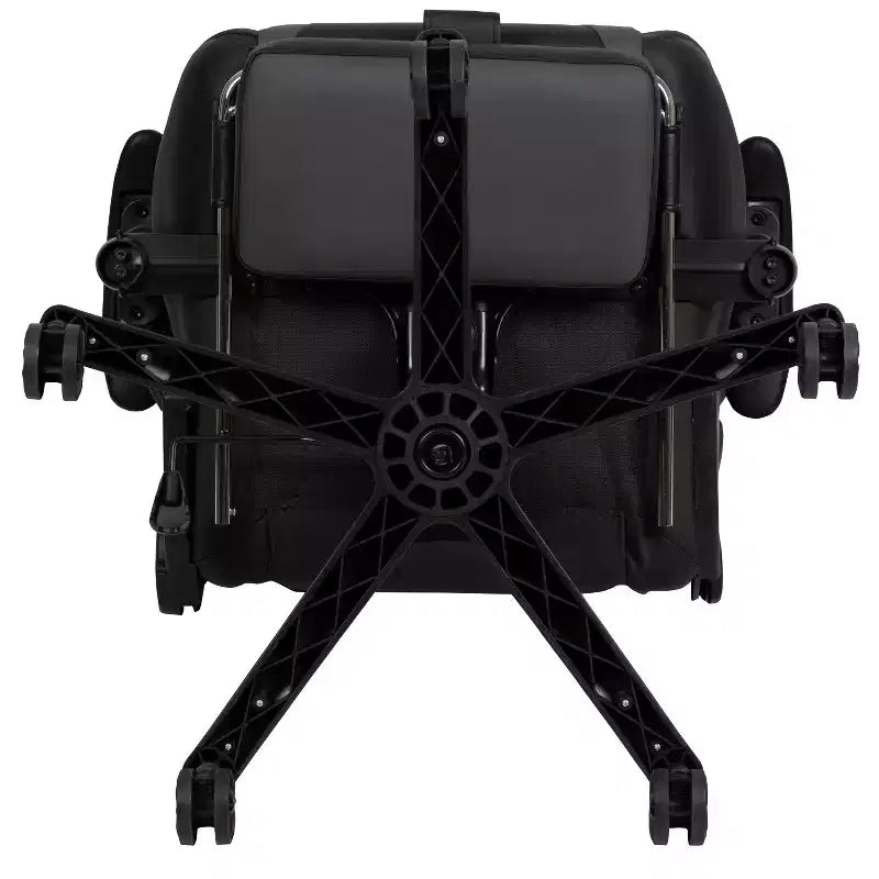 Silla de juego Flash Furniture X30 Silla ergonómica de oficina tipo carreras para computadora con respaldo totalmente reclinable y reposapiés deslizable en LeatherSoft rojo