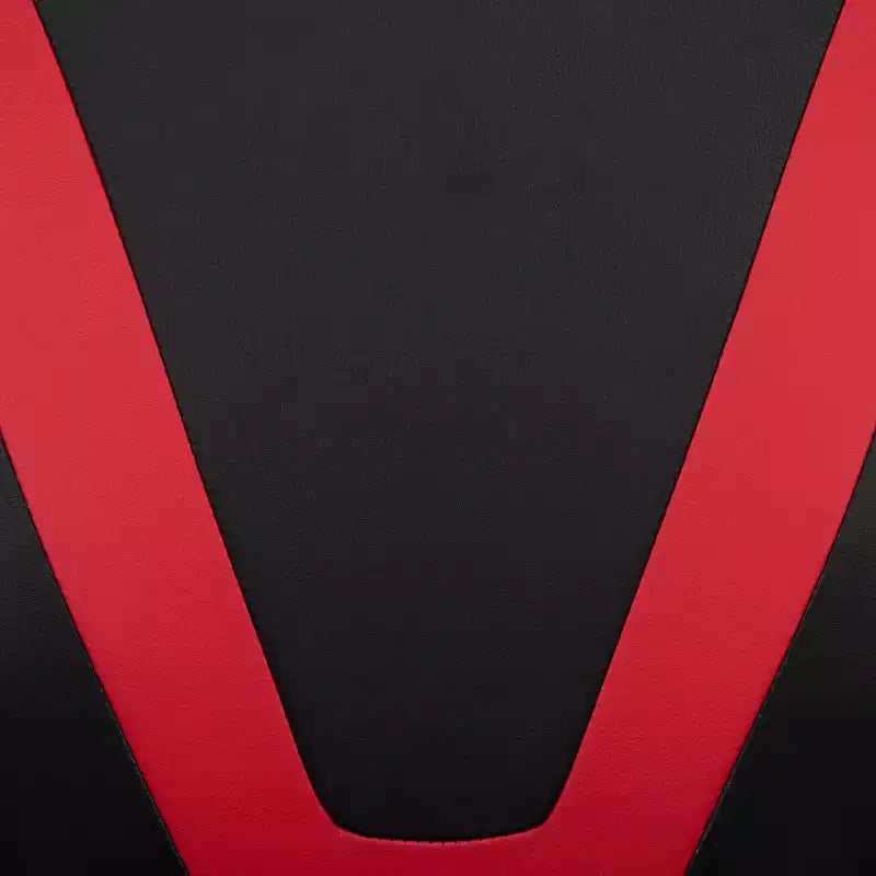Silla de juego Flash Furniture X30 Silla ergonómica de oficina tipo carreras para computadora con respaldo totalmente reclinable y reposapiés deslizable en LeatherSoft rojo
